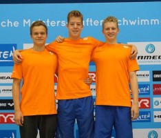 Kaderschwimmer Böpple, Rau und Tabor erfolgreich
