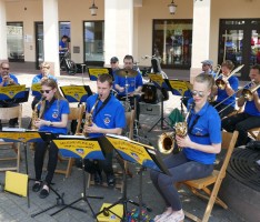 Musikverein St. Ilgen mit großer musikalischer Bandbreite beim CDU-Frühschoppen