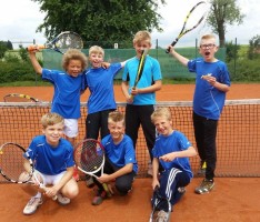 Tennis: Perfekter Spieltag der U12 Junioren und U14 Mädels