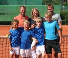 Toller Saisonabschluss der U12 Tennis-Junioren