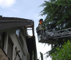 EIN Blitz, EIN Donner, EIN Einschlag – „Unwetter“ streifte uns nur leicht