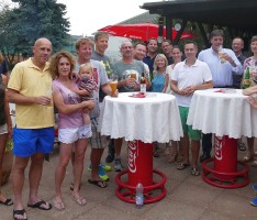 Gute Stimmung beim Sommerfest des Tennisvereins Kurpfalz St. Ilgen