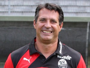 Alois Schwartz (Trainer/SV Sandhausen) SV Sandhausen Portraettermin 2015/2016, Fussball, 2. Bundesliga, 26.06.2015 Foto: Bermel / Eibner-Pressefoto