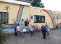 Nicht mehr „unsichtbar“: Kindergarten Probsterwald mit peppiger Außenfassade