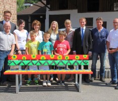 „Eine Bank von der Bank“ in Gauangelloch