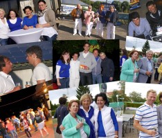 Sommerfest des TC BW Leimen fast vom Winde verweht