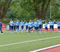 Löwentraining im Otto-Hoog-Stadion (noch?) mit Trainer Torsten Fröhling