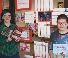Spenden für Leimener Büchertisch: </br>Auswahl der Literatur durch Abreißkalender