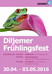 6865 - Frühlingsfest Dilje Plakat 480