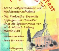 Juli ist Festsaison: Sommerfeste der kath. Seelsorgeeinheit