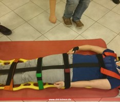 DRK – Bereitschaftsabend Immobilisation