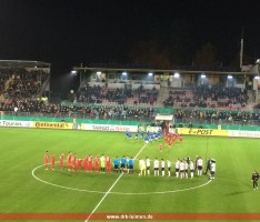 Sanitätsdienst beim DFB-Pokal