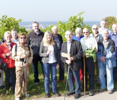Einweihung des neuen Leimener Lehr- und Wanderweges: 5,5 Kilometer mit 12 Infotafeln