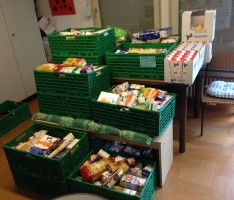 Das hat sich gelohnt : </br>Sandhäuser AWo-Lädle sammelte vor REWE
