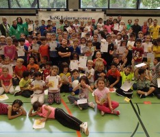 Handball-Aktionstag in Leimen: „Lauf dich frei, ich spiel dich an“