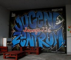 Jugendzentrum Nußloch mit neugestaltetem Außenbereich