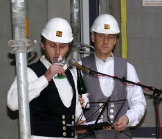 HeidelbergCement Technology Center: Richtfest für das neue Gebäude