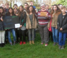 Spendenaktion Klasse 7b Realschule Leimen zugunsten der Leimener Tafel