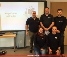 Fünf neue Mega-Code-Instruktoren beim DRK Leimen
