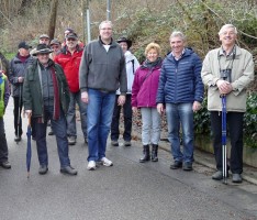 Zu Fuß in der herrlichen Heimat unterwegs: Winterwanderung mit MdL Karl Klein