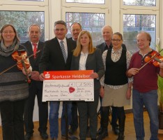 Leimen Aktiv im BdS überreichte Spende über 1.500€ an Musikschule Leimen