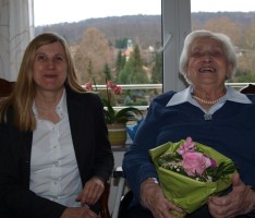Margaretha Knebel zum 90. Geburtstag