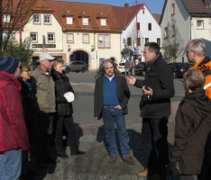 Stadtkernsanierung: Schmidt-Eisenlohr und Karaaslan auf Ortsrundgang