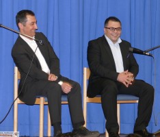 Cem Özdemir und Sahin Karaaslan sprachen in Leimen über Integration und Politik