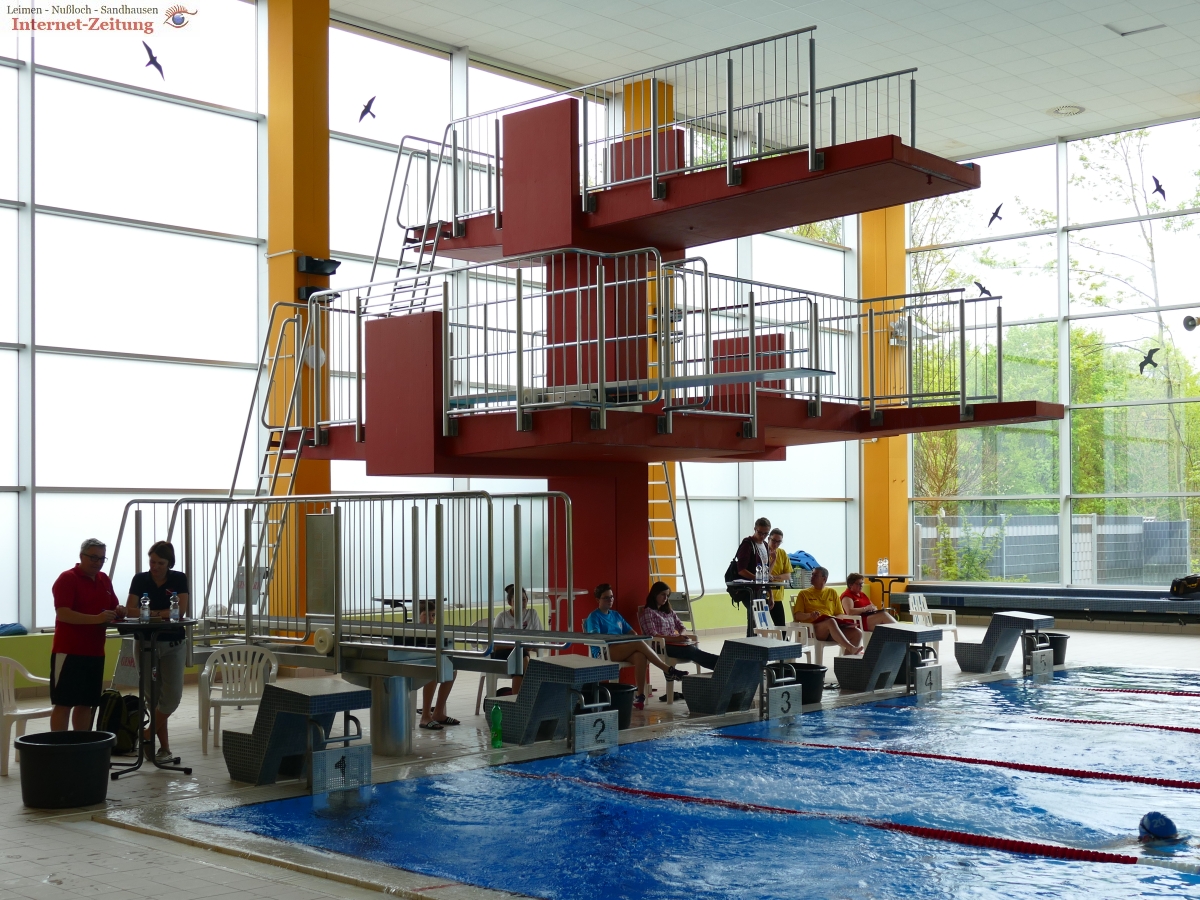 Hallenbad Leimen wieder in Betrieb - Lehrschwimmbecken hält 30°