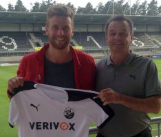 Stürmer Lucas Höler von Mainz 05 heuert am Hardtwald an