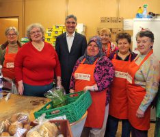 Ohne Spenden und tatkräftige Unterstützung geht es nicht bei der Leimener Tafel