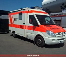 Leimener Rettungswagen bei der DTM im Dauereinsatz