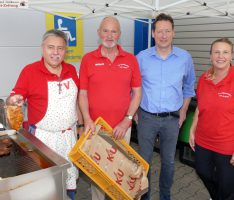 Lieferanten aus der Region präsentierten sich bei Edeka-Walter Leimen