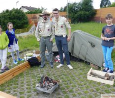 Gut besuchter Kindertag im CZH – Phantasievolle Spiele an den Stationen
