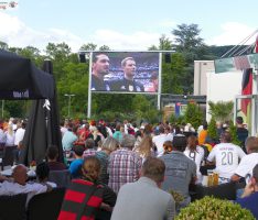 HEUTE HALBFINALE – Deutschland gegen Frankreich – Public Viewing in Fody’s Arena