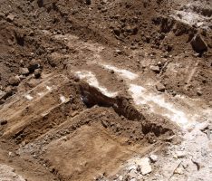 Bauarbeiten bringen Teile der alten Leimener Stadtmauer ans Licht