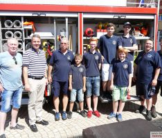 Diljemer Feuerwehrfest gut besucht – </br>OB Reinwald informierte sich vor Ort