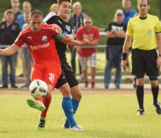 SVS triff gegen SC Hauenstein nur Aluminium