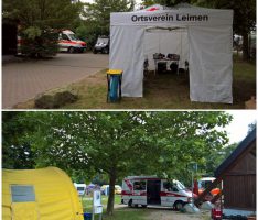 DRK Leimen sorgt für Sicherheit bei der Formel1 in Hockenheim