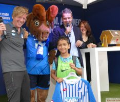 TSG Hoffexpress macht Halt in Leimen beim Ferienprogramm von Stadt und VfB