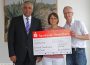 Burg-Apotheke spendete 600 € an Sandhäuser Sozialfonds