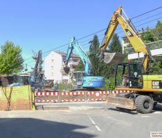 Baumaßnahme Tinqueux-Allee – Hirtenwiesenstraße