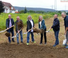 Spatenstich im Quittenpfad – Kleingartenanlage in Fasanerie wird erschlossen