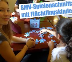 Friedrich-Ebert-Gymnasium Aktion: Spielenachmittage mit Flüchtlingskindern