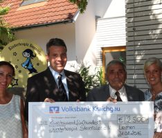 Kinderhospiz Sterntaler erhielt  2.500 €  Gesamtspende aus Leimen