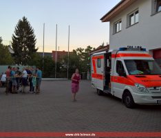 Sanitätsdienst auf der Diljemer Kerwe