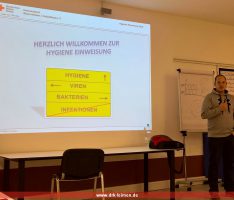 Bereitschaftsabend Hygiene und Desinfektion