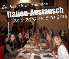Friedrich-Ebert-Gymnasium: Italienaustausch 2016 – Besuch in Sulmona