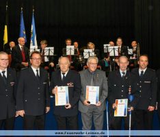 Ehrungsabend bei der Feuerwehr Leimen