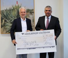 Großzügiger Spende der Bender-Stiftung für Sandhäuser Spielplatz